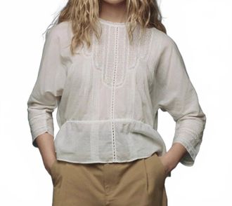 The Great. Victorian Top In White