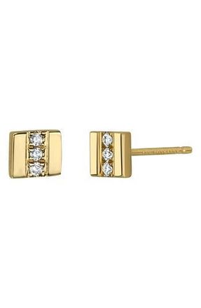 Bony Levy Cleo Diamond Stud Earrings in 18K Yellow Gold at Nordstrom Rack