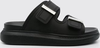 Alexander McQueen Sandalo Double Strap McQueen in gomma