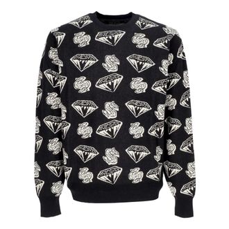 Billionaire Boys Club Heren, Truien, Zwart, Maat: XL Katoen
