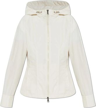Moncler Jas Pau - Dames - Zomerjassen - Beige - XL - Katoen - Jassen