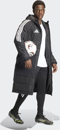 adidas Tiro26 Cappotto lungo nero/bianco