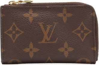 Louis Vuitton Brown Monogram Canvas Coin Purse/Coin Case (Pre-Owned)