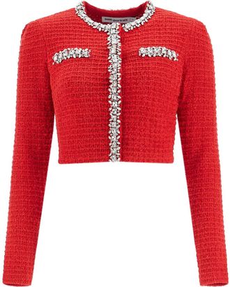 Self Portrait Knit Jacket