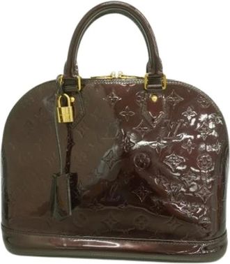 Louis Vuitton Pre-owned Handbags, female, Purple, Size: ONE SIZE Pre-owned Vintage Handbag