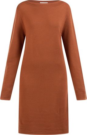 Usha Gebreide jurk lynnea Dames Vos rood