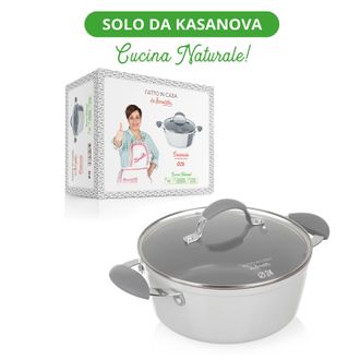 FATTO IN CASA da Benedetta Casseruola induzione 24 cm con coperchio Fatto in casa da Benedetta