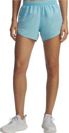 Under Armour (WMNS) Under Armour Fly-By 3 Shorts Asia Sizing Blue Haze Reflective 1382438-425
