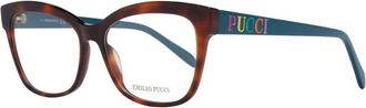 Pucci Bruine Butterfly Optische Monturen - Dames - Brillen - Bruin - ONE Size - Accessoires
