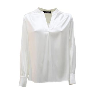 Emma & Gaia Blouses - Dames - Blouses & Shirts - Wit - Maat: 3XL Zijde