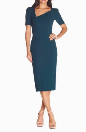Dress The Population Ruth Dress In Pine