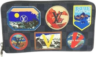 Louis Vuitton Pre-owned Wallets, male, Black, Size: ONE SIZE Pre-owned Fabric Wallet