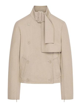 Courr&egrave;ges Trench Coat With Buckle