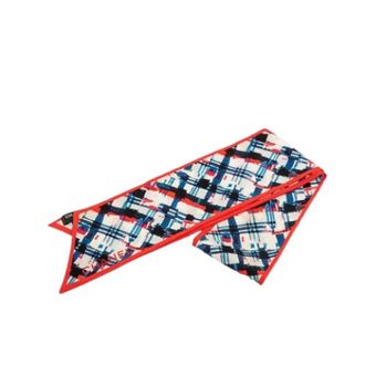Chanel Pre-owned Scarves, female, Multicolor, Size: ONE SIZE Pre-owned Silk Scarf