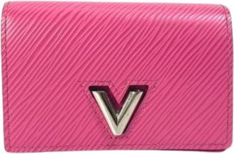 Louis Vuitton Pre-owned Epi Card Case - Dames - Vintage Accessoires - Roze - ONE Size - Vintage