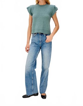 Rails Stasia Short Sleeve Top In Teal