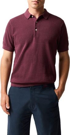 Rodd & Gunn Masons Flat Polo in Oxblood at Nordstrom, Size Xxx-Large