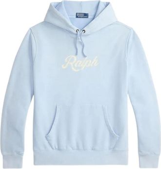Polo Ralph Lauren Hoodies & sweatvesten, Heren, Blauw, S, Katoen, Ralph Logo Hoodie