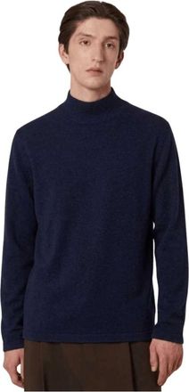 Daniele Fiesoli Lupetto-23 - Heren - Truien - Blauw - Maat: M Kasjmier