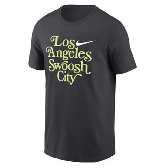 Nike Mens Swoosh Cities Los Angeles Short-Sleeve T-Shirt in Grey | M11332NKLC25-ANT