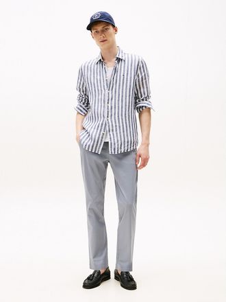 Tommy Hilfiger Mens THFlex Tommy Straight Chino - Grey - 29W x 30L