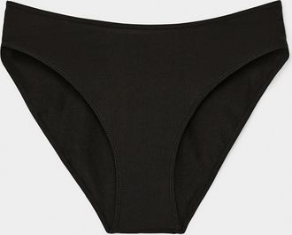 Miiyu Womens Low-rise stretch cheeky panty Organic cotton
