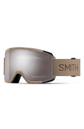 Smith Squad 203mm ChromaPop Snow Goggles in Bandit/Chromapop Sun Platinum at Nordstrom