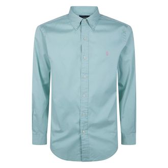 Polo Ralph Lauren Overhemden, Heren, Groen, M, Casual Shirts