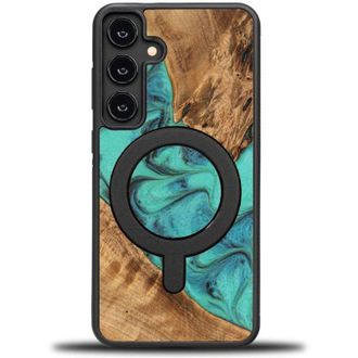 OEM Funda Bewood Unique Para Samsung Galaxy S24 Fe 5g - Turquesa Con Magsafe