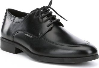 Mephisto Mens Carlo Derby Shoes In Black Carnaby