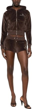 Sporty & Rich Mujer, Sudaderas, Marr&oacute;n, Talla: L