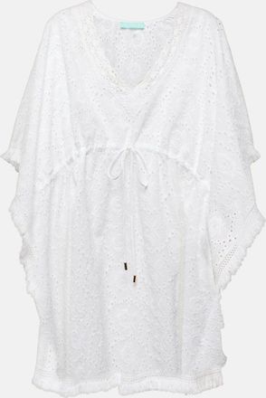 Melissa Odabash Ivy broderie anglaise cotton kaftan