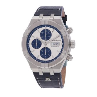 Maurice Lacroix Aikon Chronograph Automatic Silver Dial Mens Watch AI6038-SS001-131-1