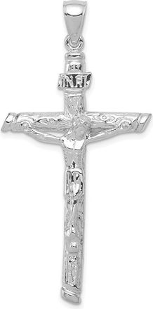 Diamond2Deal 10k Gold INRI Crucifix Pendant