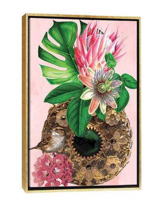 iCanvas Icanvas Emerald Plush Framed Canvas By Art By Choni Wall Art