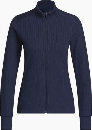 adidas Womens Adidas Womens/Ladies Performance Textured Full Zip Jacket - Navy - Size: 18/16