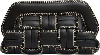 Themoir&egrave; Bios Clutch - Dames - Clutches - Zwart - ONE Size - Leer - Tassen