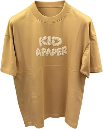A Paper Kid Hombre, Camisetas, Beige, Talla: M