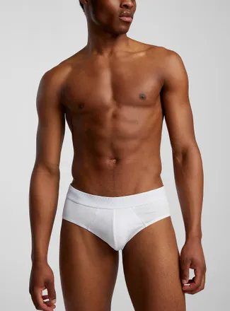 Le 31 Mens Striped-band brief TENCEL TM modal organic cotton