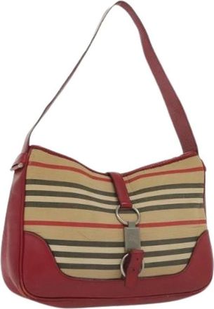 Burberry Pre-owned Shoulder Bags, female, Multicolor, Size: ONE SIZE Pre-owned Vintage Shoulder Bag