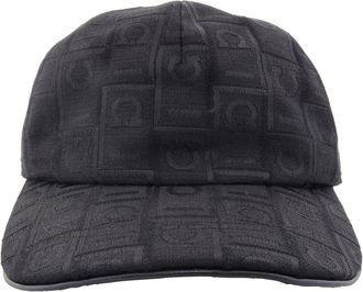 Ferragamo Baseball Cap with Gancini Monogram