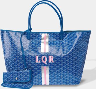 Goyard Saint-Louis Tote Bag Blue