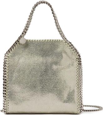 Stella McCartney Mini Falabella Metallic Tote Bag