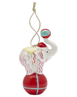 Spode Kit Kemp Rik Rak Elephant Ornament