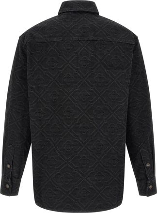Casablanca Mens Black Cotton Blouse