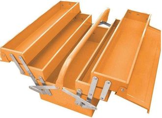 Trade Shop Trade Shop - Caja De Herramientas Met&aacute;lica Extensible 49,5 X 20 X 29 Cm Organizador