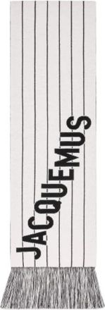 Jacquemus Zwarte Sjaal Collectie - Dames - Wintersjaals - Zwart - ONE Size - Accessoires