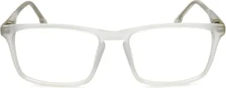 Quiksilver Mens White Rectangular Eyeglass Frames QS2001-1