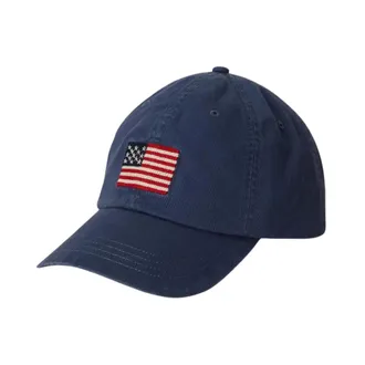 Polo Ralph Lauren Caps, male, Blue, Size: ONE SIZE Woven Cap
