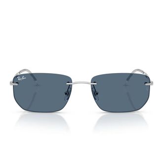 Ray-Ban Sunglasses Rb3768 003/80 Silver/Dark Blue Unisex